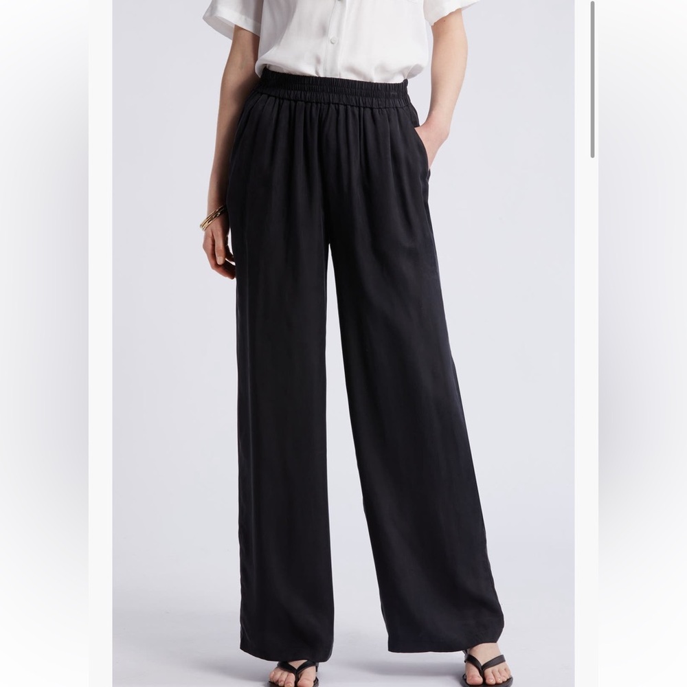 Nordstrom Drapey Wide Leg Pants Sizes L & XL